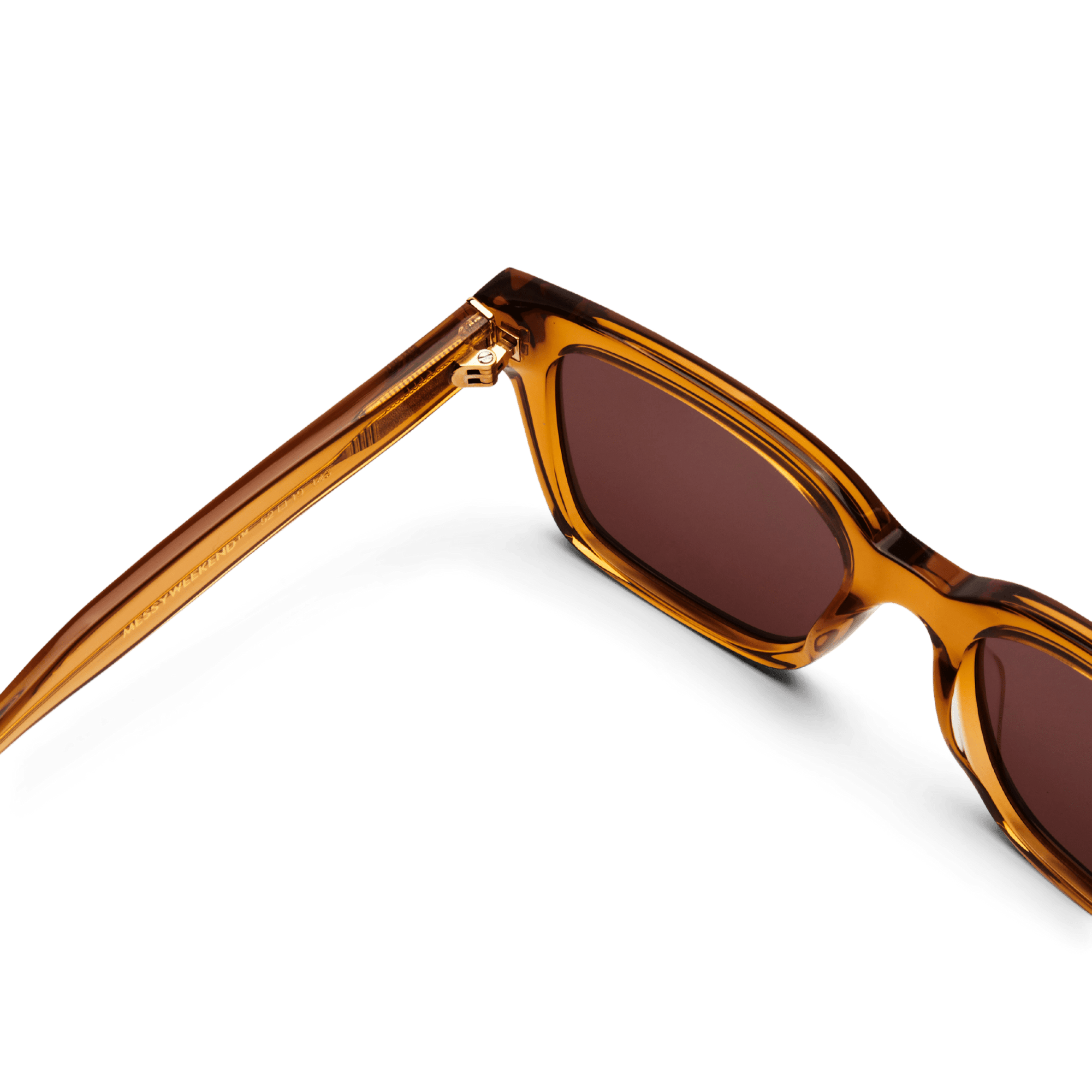 DEAN Rectangular Brown Coffee Sunglasses by Messy Weekend - PUNCH Watch & Eyewear - MESSY WEEKEND