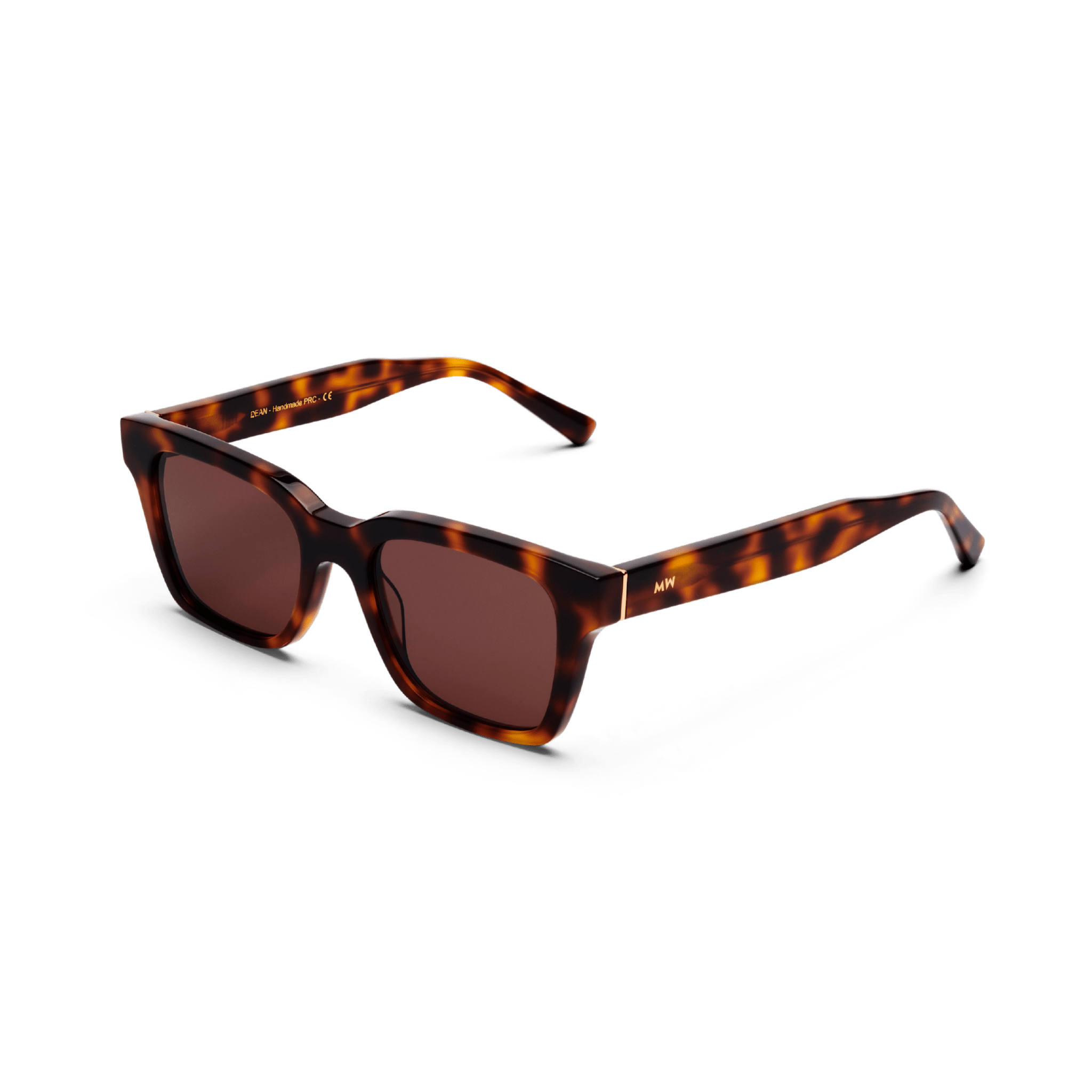 DEAN Rectangular Brown Tortoise Sunglasses by Messy Weekend - PUNCH Watch & Eyewear - MESSY WEEKEND