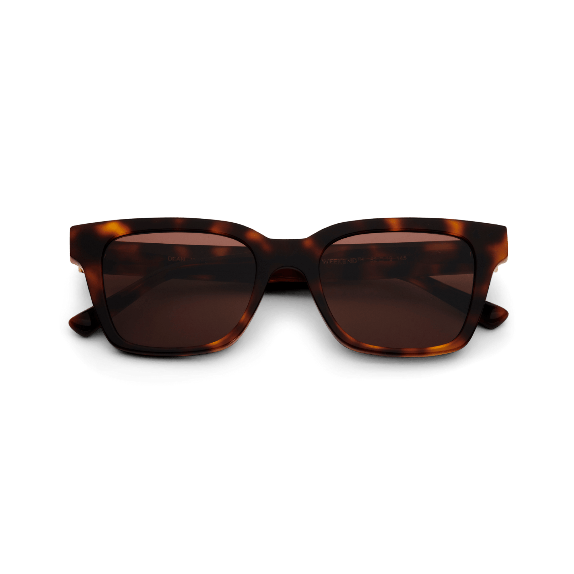 DEAN Rectangular Brown Tortoise Sunglasses by Messy Weekend - PUNCH Watch & Eyewear - MESSY WEEKEND