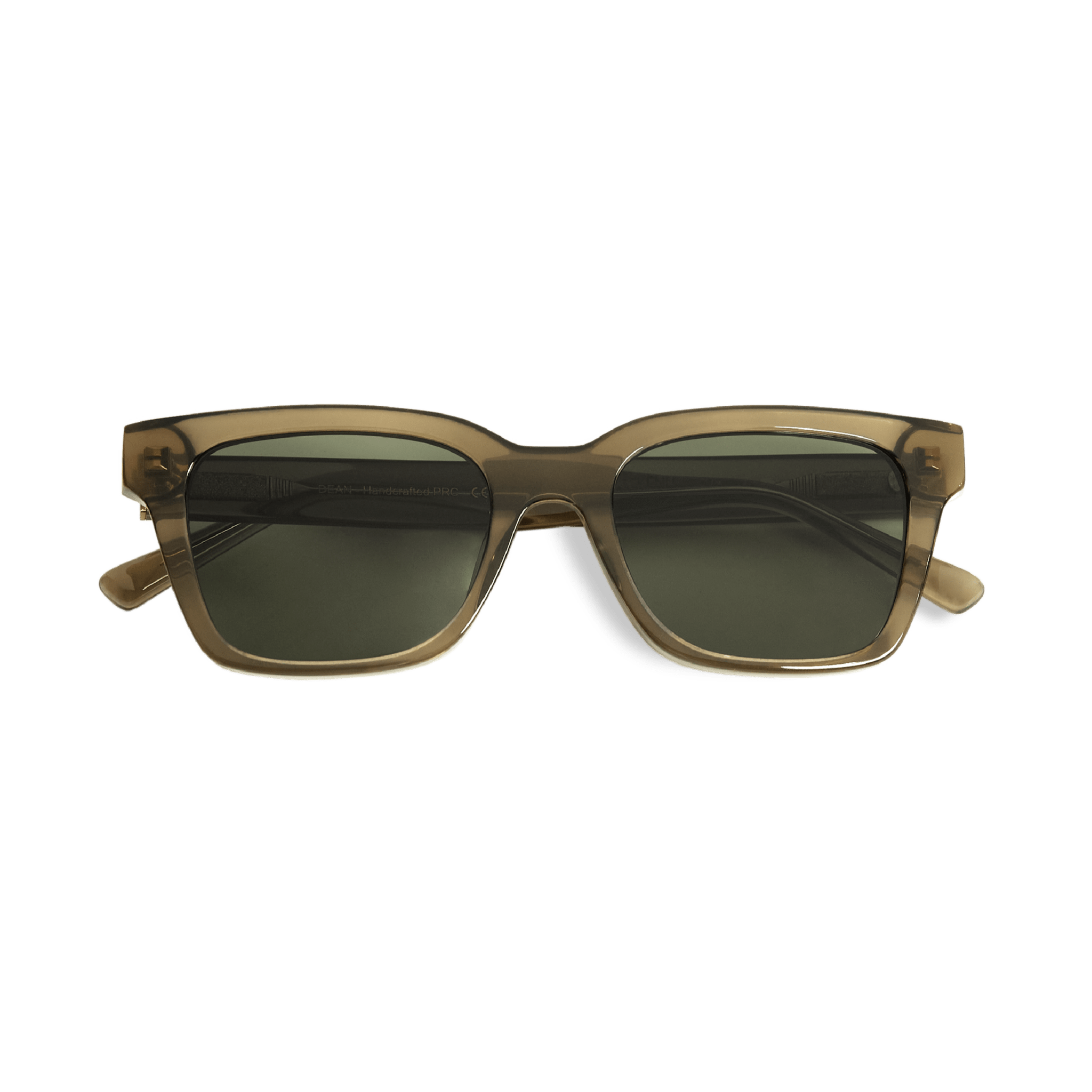 DEAN Rectangular Bottle Green Sunglasses by Messy Weekend - PUNCH Watch & Eyewear - MESSY WEEKEND