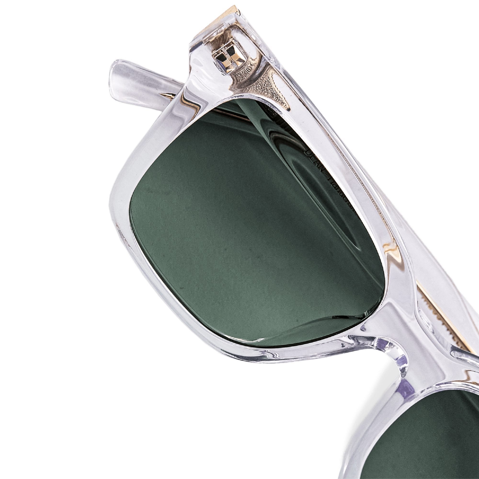 DEAN Rectangular Crystal Green Sunglasses by Messy Weekend - PUNCH Watch & Eyewear - MESSY WEEKEND