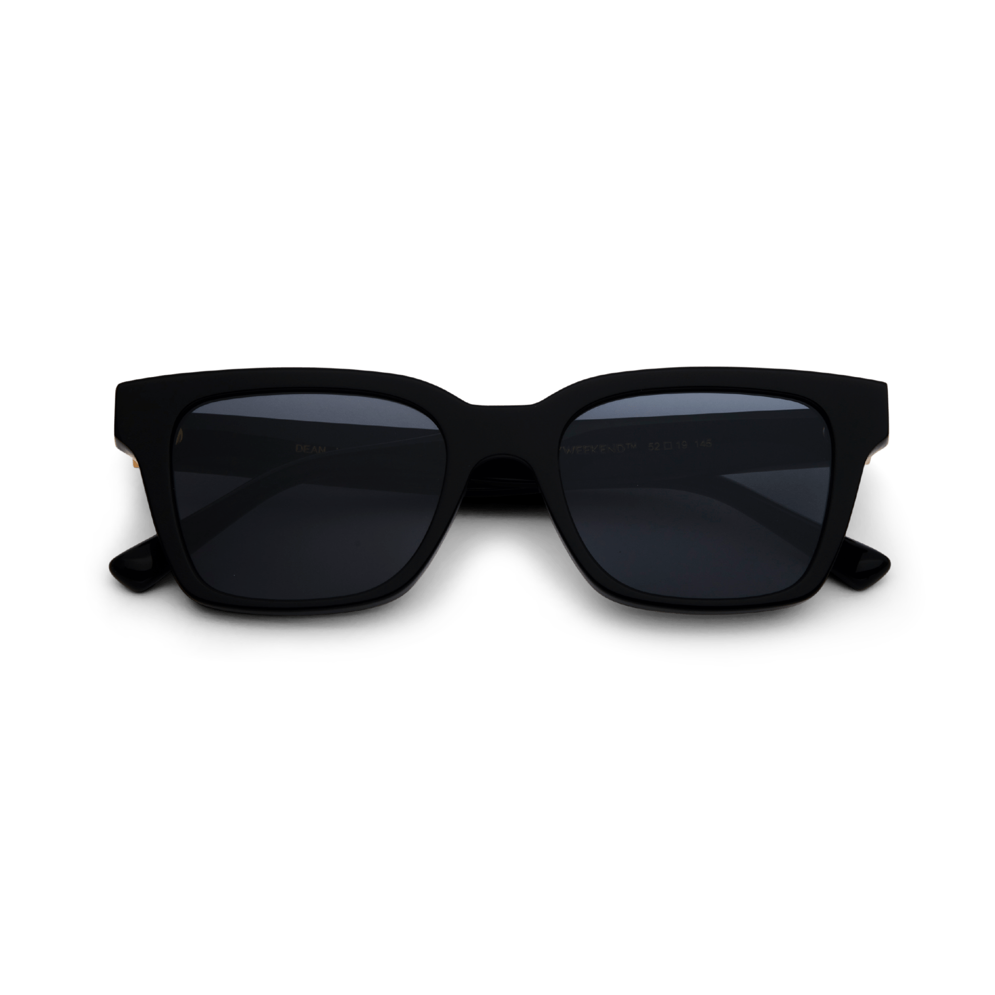 DEAN Rectangular Black Sunglasses by Messy Weekend - PUNCH Watch & Eyewear - MESSY WEEKEND