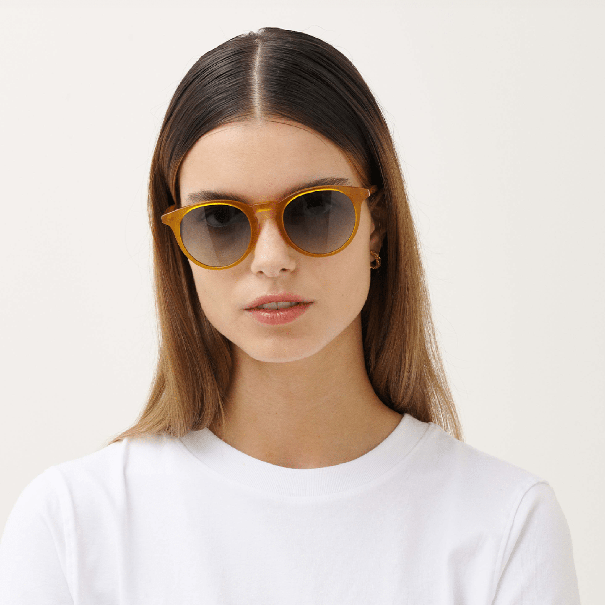 DEPP Amber Green Sunglasses SMALL by Messy Weekend - PUNCH Watch & Eyewear - MESSY WEEKEND