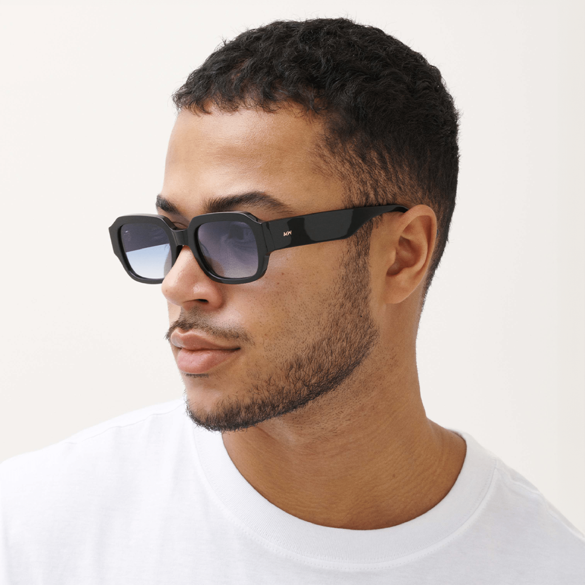 DOWNEY Just Cool Black Gradient Blue Sunglasses by Messy Weekend - PUNCH Watch & Eyewear - MESSY WEEKEND