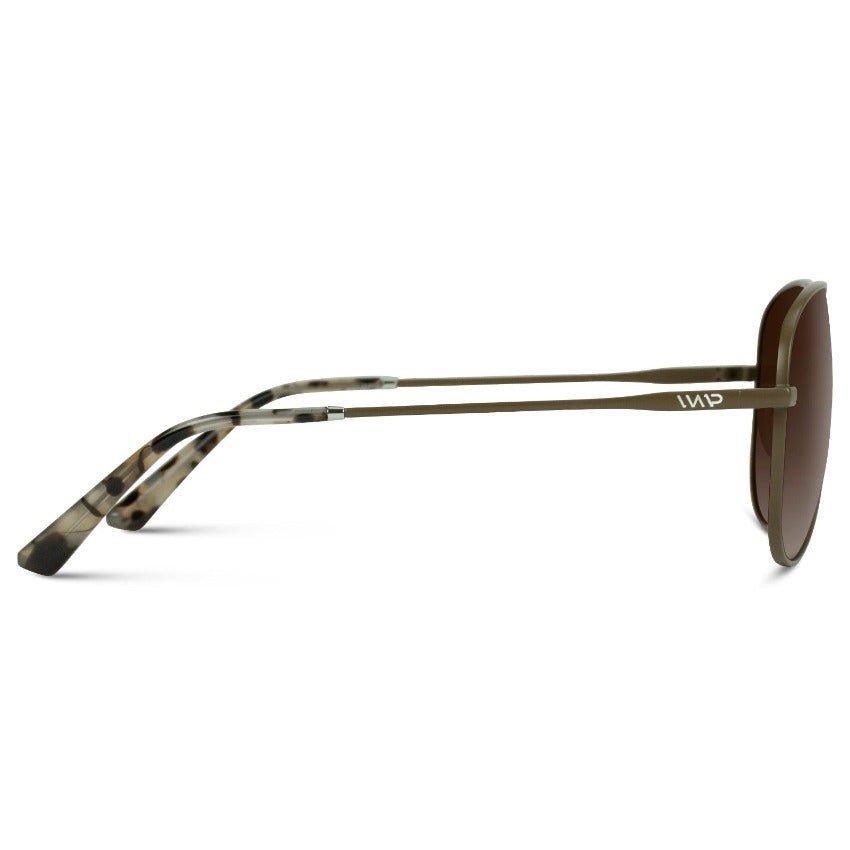 MAXWELL Polarized Unisex Aviator Sunglasses in Woodland by WMP Eyewear - PUNCH Watch & Eyewear - WMP Eyewear