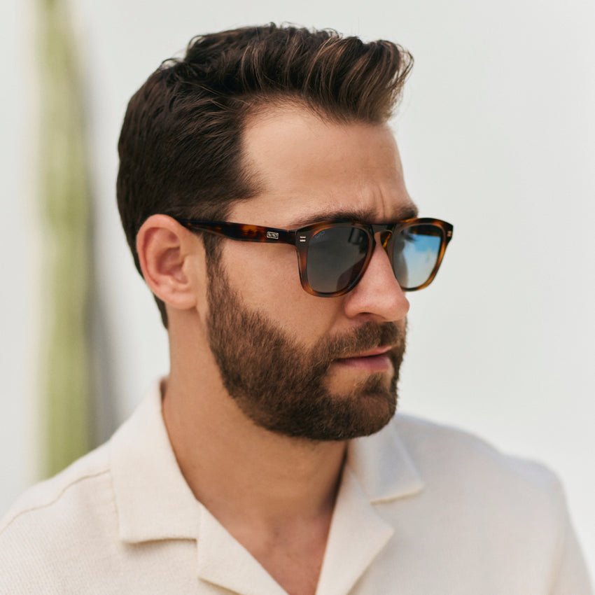 DASH Modern Unisex Sunglasses in Brown Tortoise by WMP Eyewear - PUNCH Watch & Eyewear - WMP Eyewear