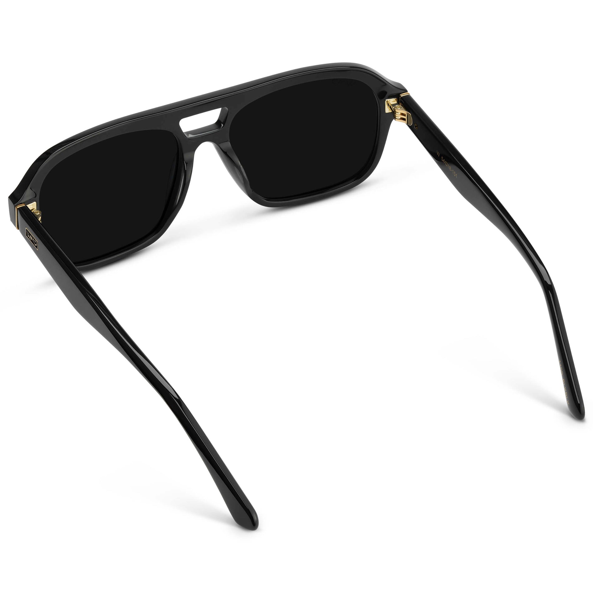 EMBER Women's Aviator Sunglasses in Triple Black by WMP Eyewear - PUNCH Watch & Eyewear - WMP Eyewear