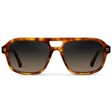 EMBER Women's Aviator Sunglasses in Saddlewood Tortoise by WMP Eyewear