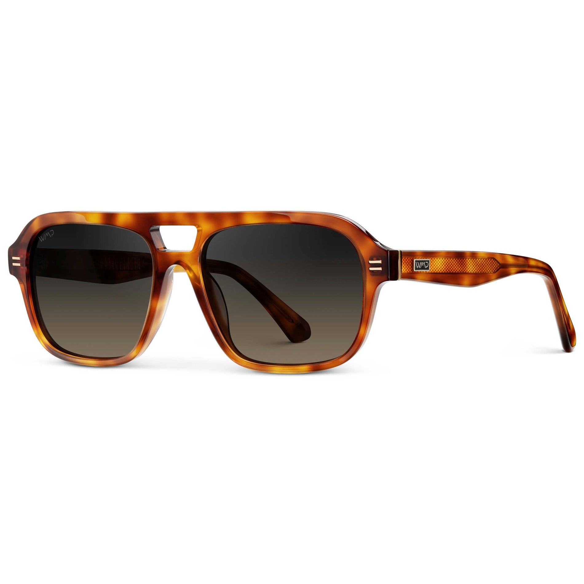 EMBER Women's Aviator Sunglasses in Saddlewood Tortoise by WMP Eyewear - PUNCH Watch & Eyewear - WMP Eyewear