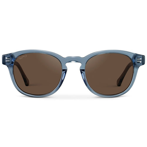 FELIX Mid - Century Polarized Unisex Sunglasses in Denim Blue by WMP Eyewear - PUNCH Watch & Eyewear - WMP Eyewear