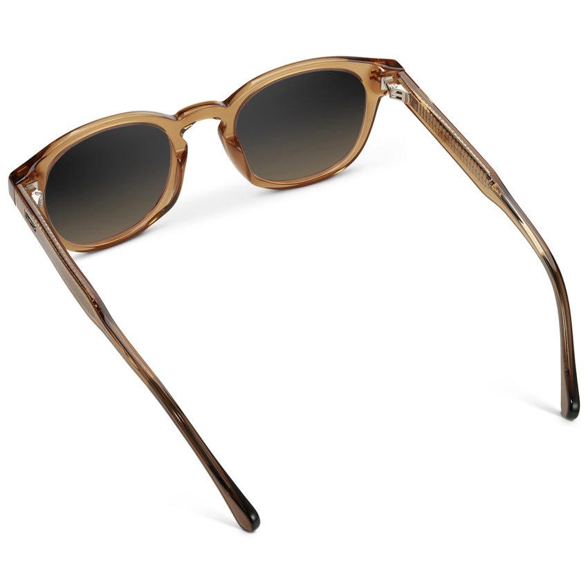 FELIX Mid - Century Polarized Unisex Sunglasses in Crystal Brown by WMP Eyewear - PUNCH Watch & Eyewear - WMP Eyewear