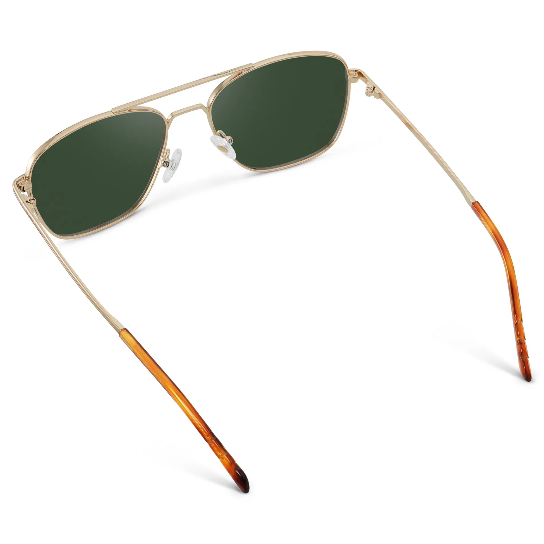 FOX Double Bridge Aviator Sunglasses - Gold l WMP Eyewear