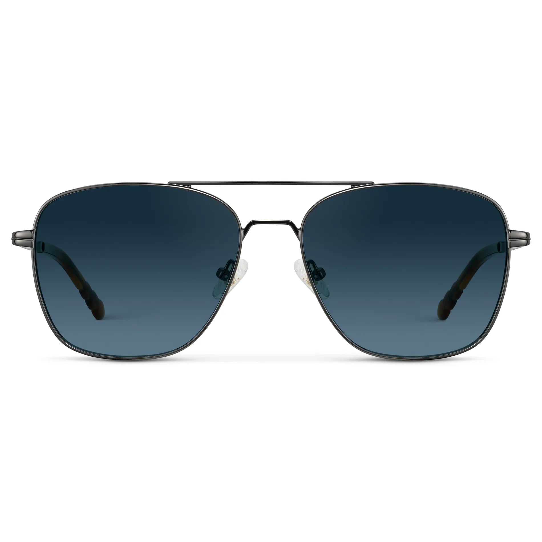 FOX Double Bridge Aviator Sunglasses - Gunmetal l WMP Eyewear