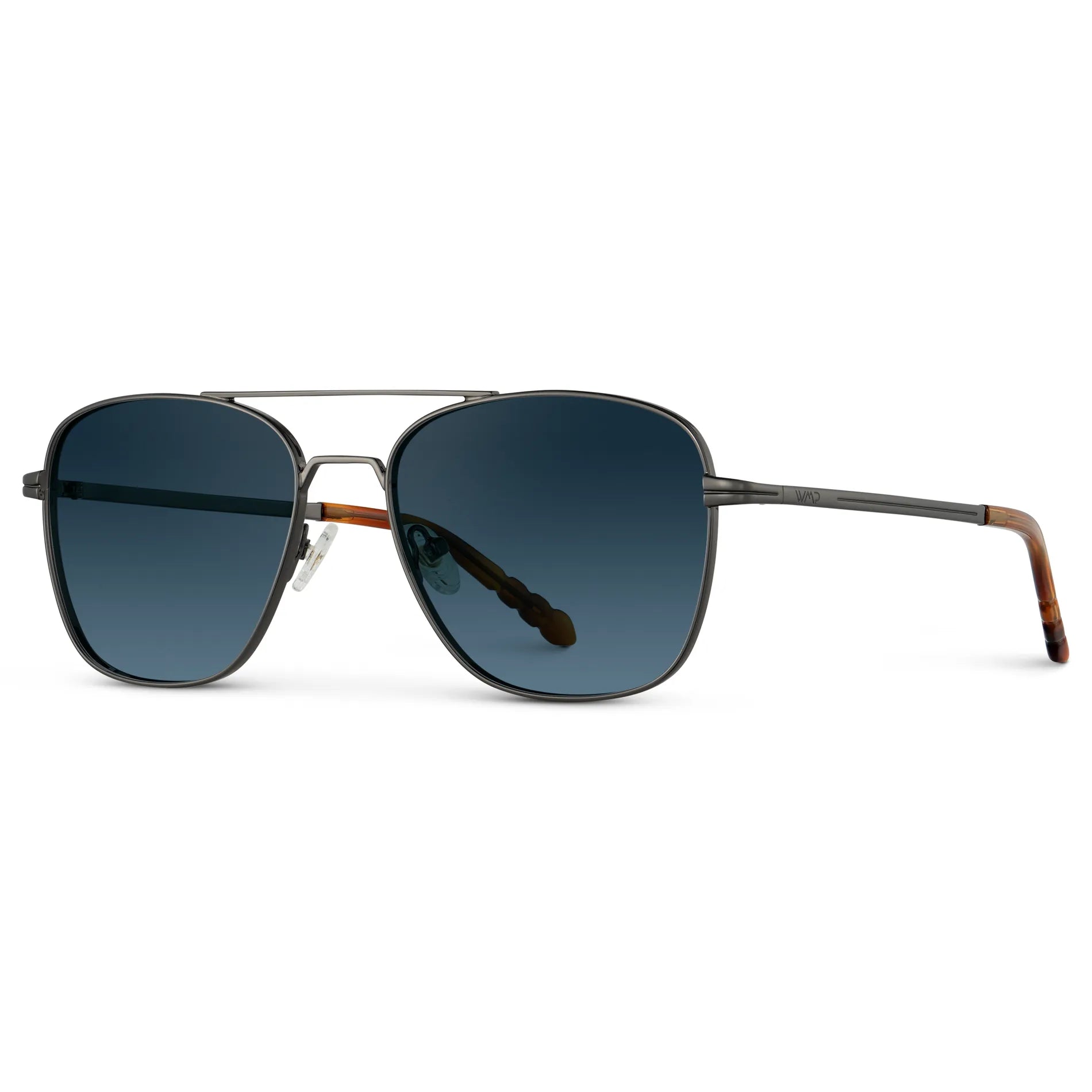 FOX Double Bridge Aviator Sunglasses - Gunmetal l WMP Eyewear