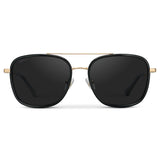 GIA Women's Square Oversized Aviator Sunglasses in Black l WMP Eyewear