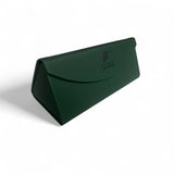 Foldable Sunglasses Case in Green by PUNCH