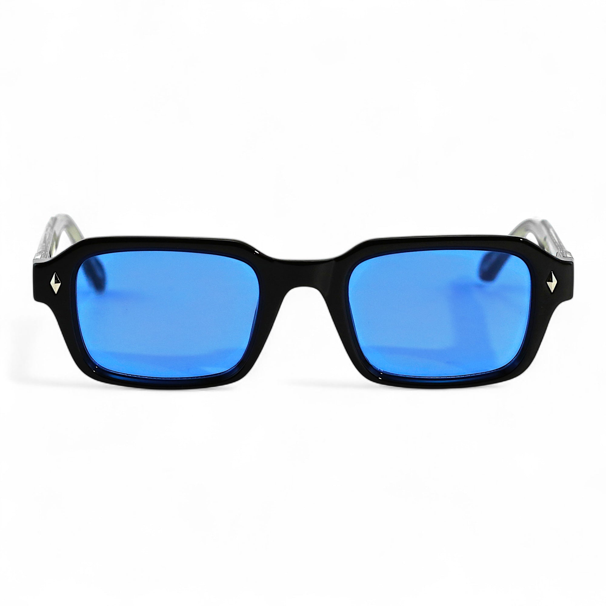 HAV Essentials Rectangular Sunglasses, Unisex, Black, Blue Gradient Lens by TrueVivid - PUNCH Watch & Eyewear 