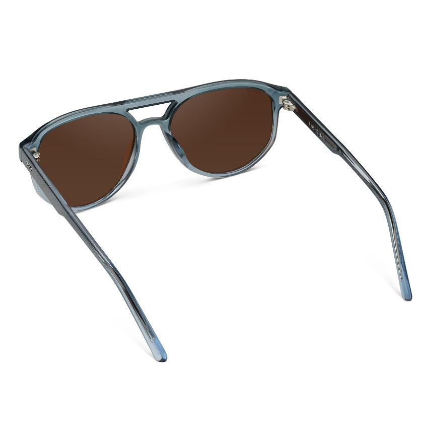 HUDSON Modern Men's Aviator Sunglasses in Chambray Blue by WMP Eyewear - PUNCH Watch & Eyewear - WMP Eyewear