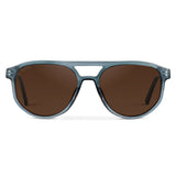 HUDSON Modern Men's Aviator Sunglasses in Chambray Blue by WMP Eyewear