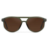 HUDSON Modern Men's Aviator Sunglasses in Tortoise Sage by WMP Eyewear