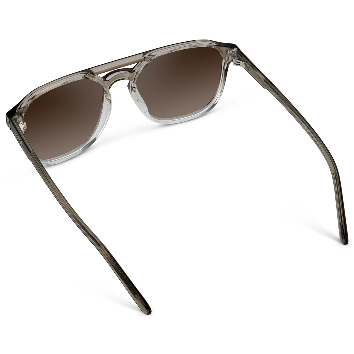 HUNTER Men's Double Bridge Aviator Sunglasses in Charcoal Grey by WMP Eyewear