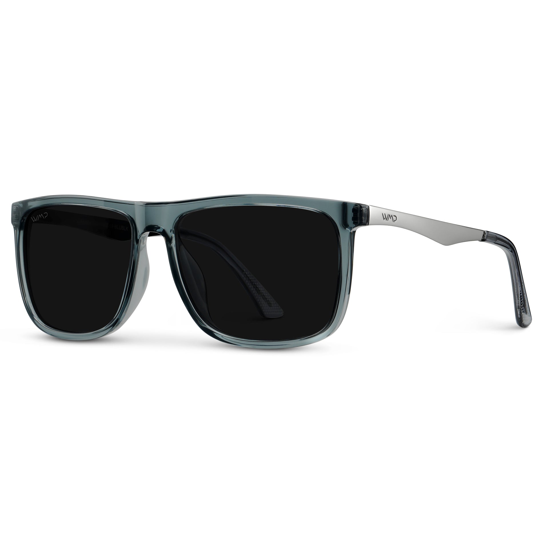 JACOB Rectangular Classic Men's Sunglasses in Stone Blue by WMP Eyewear - PUNCH Watch & Eyewear - WMP Eyewear