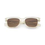 KIRO Square Champagne Deep Brown Gradient Sunglasses fmr Dean by Messy Weekend