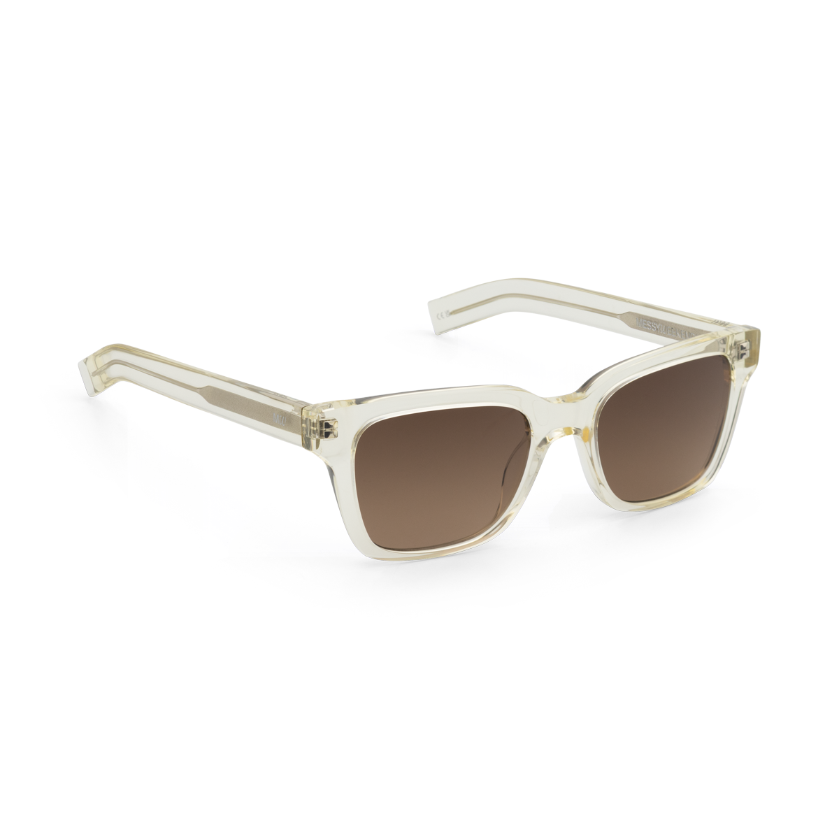 KIRO Square Champagne Deep Brown Gradient Sunglasses fmr Dean by Messy Weekend