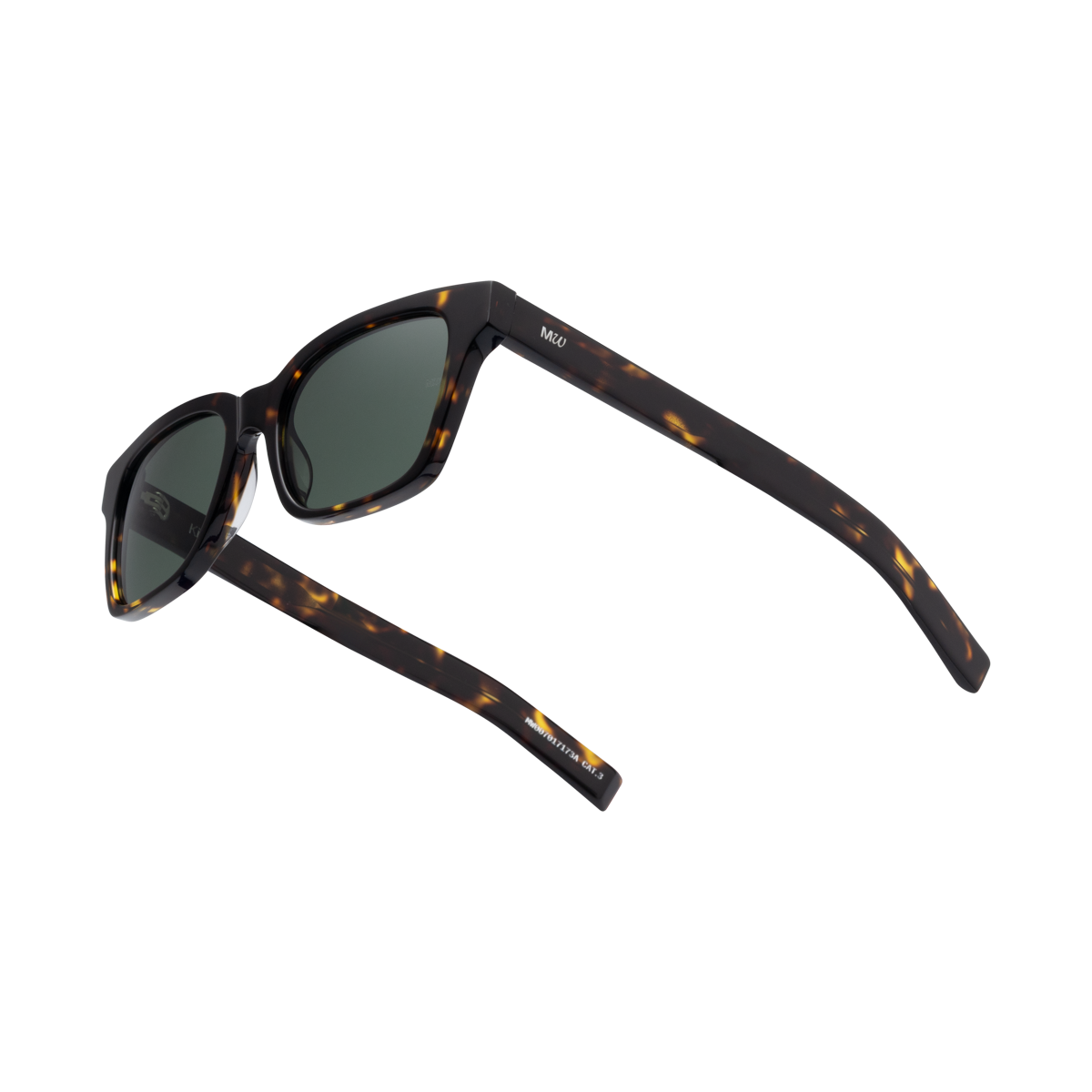 KIRO Square Dark Havana Tortoise fmr Dean Sunglasses by Messy Weekend
