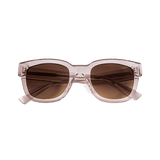 LIV Rose Brown Oversized Sunglasses by Messy Weekend