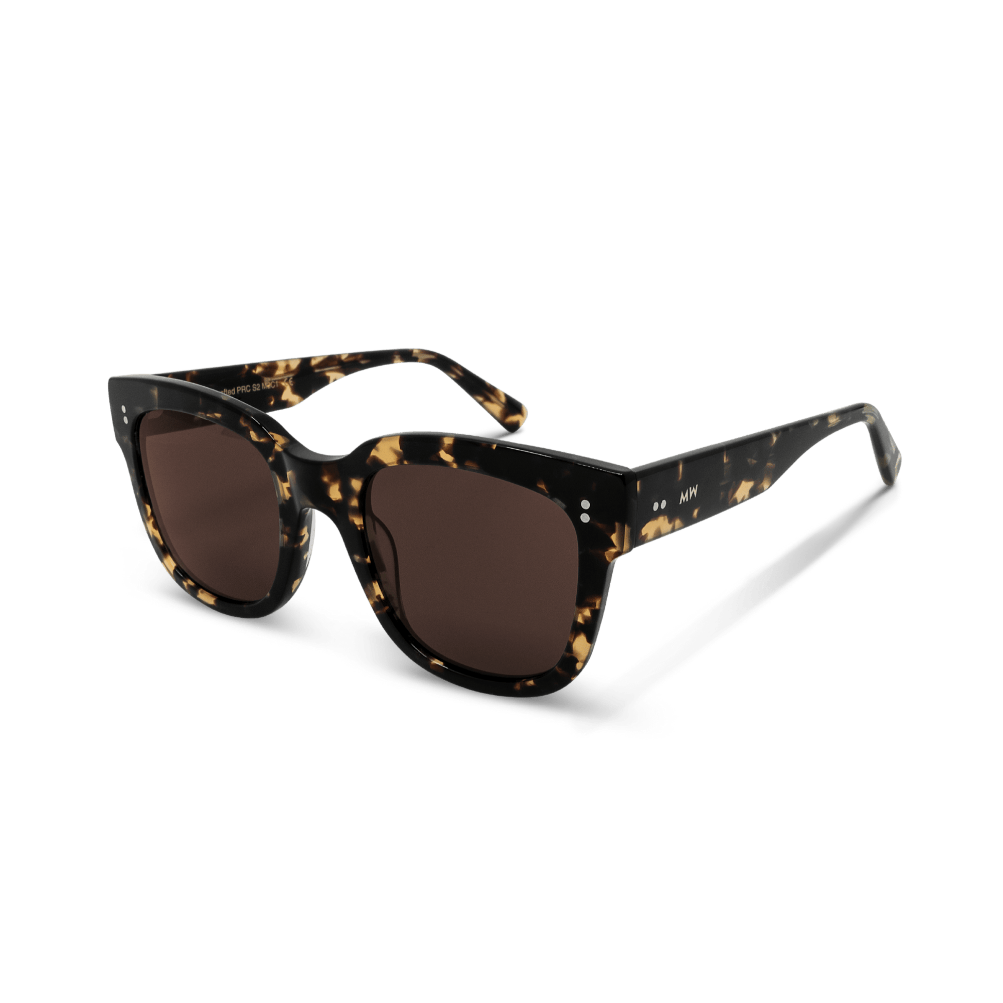 LIV Oversized Brown Tortoise Sunglasses by Messy Weekend - PUNCH Watch & Eyewear - MESSY WEEKEND