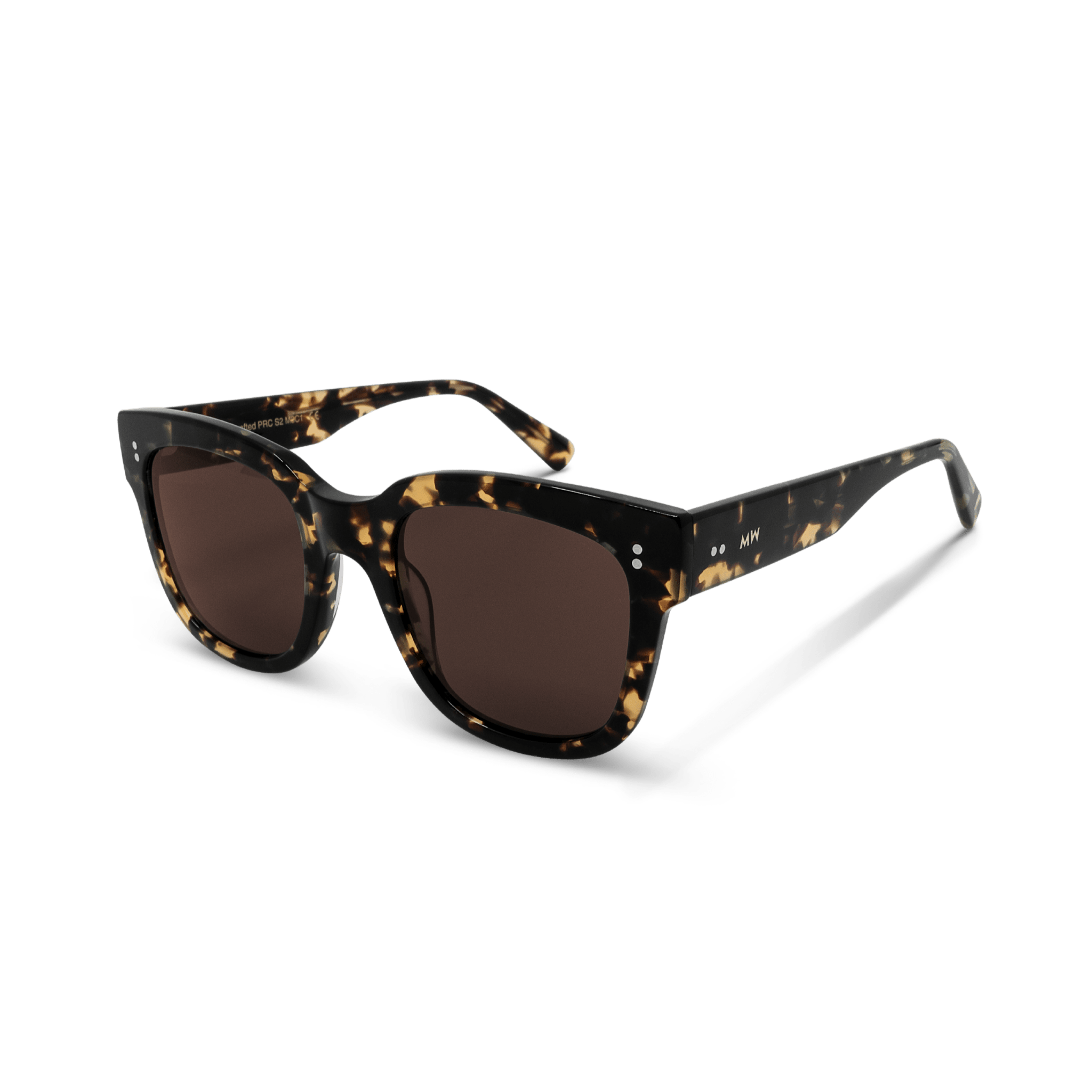 LIV Oversized Brown Tortoise Sunglasses by Messy Weekend - PUNCH Watch & Eyewear - MESSY WEEKEND
