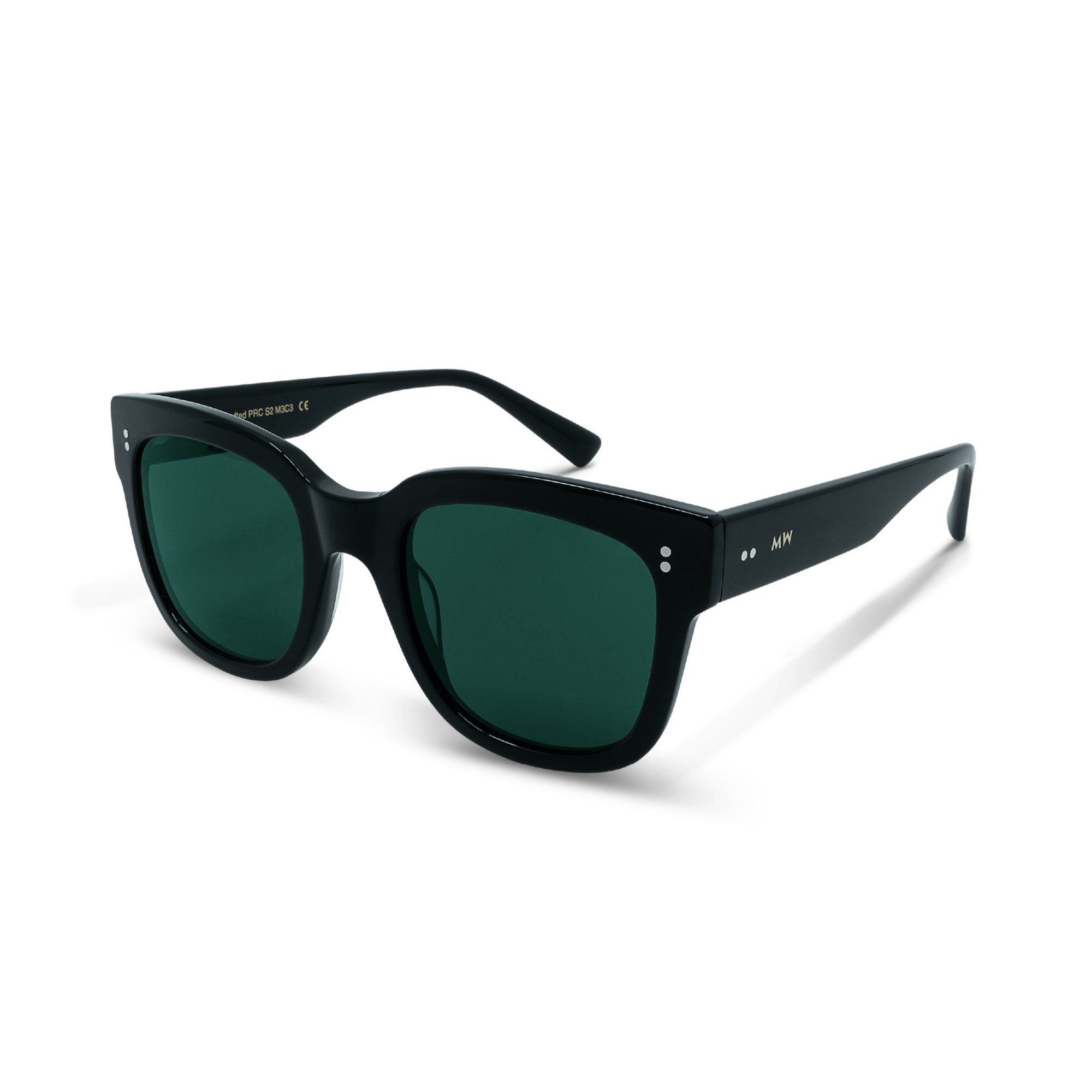 LIV Oversized Black Sunglasses by Messy Weekend - PUNCH Watch & Eyewear - MESSY WEEKEND