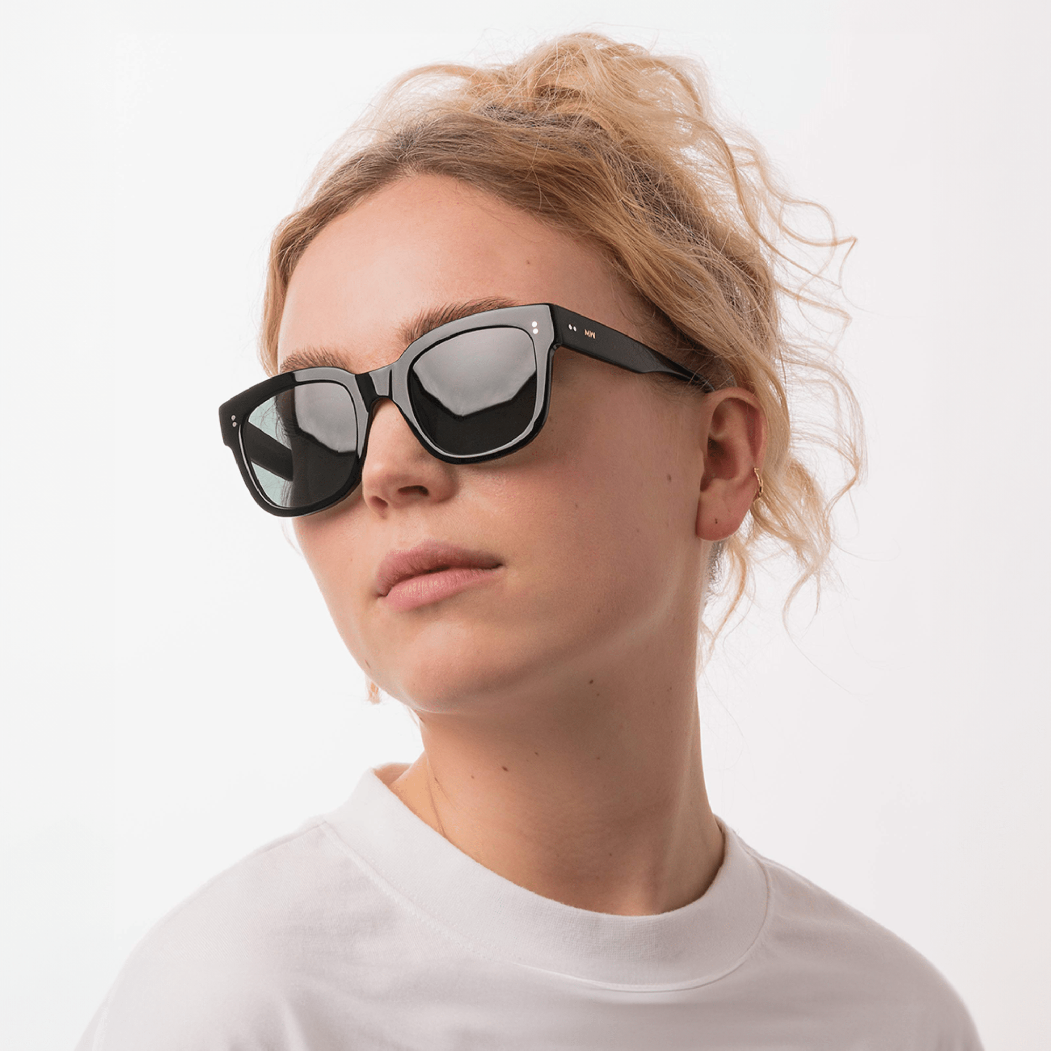 LIV Oversized Black Sunglasses by Messy Weekend - PUNCH Watch & Eyewear - MESSY WEEKEND