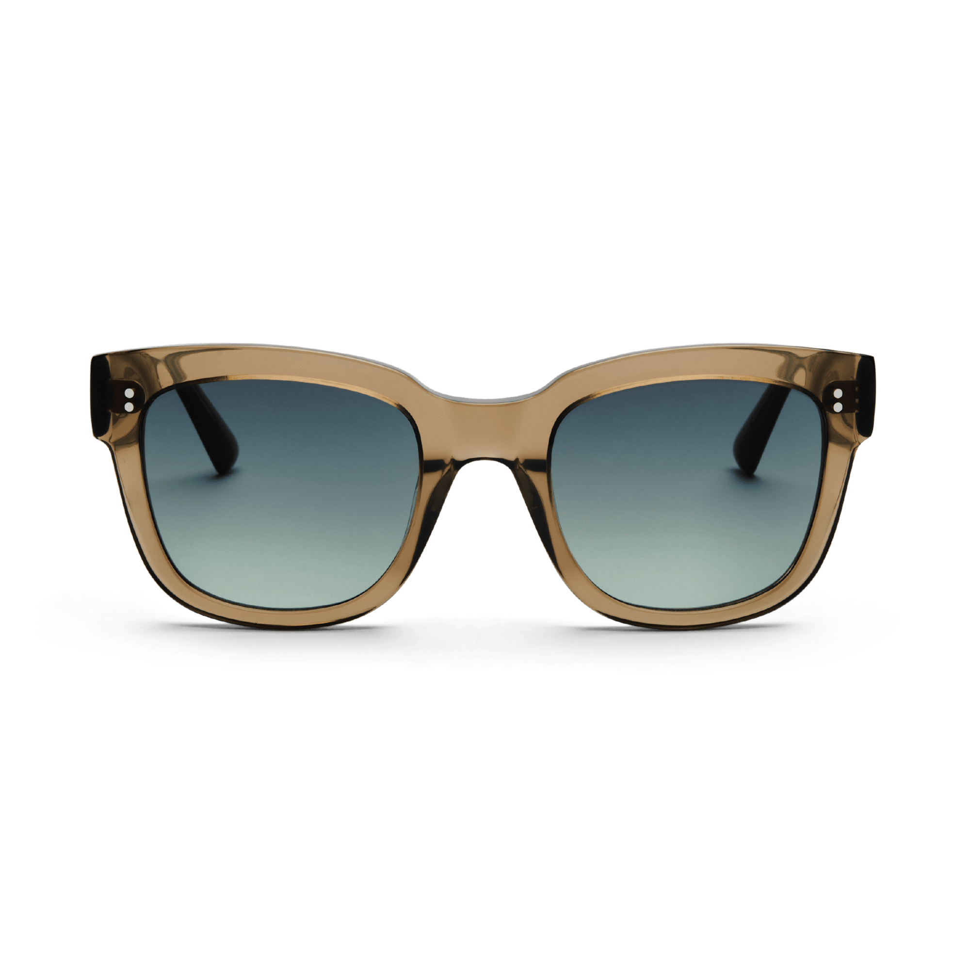 LIV Oversized Bottle Green Sunglasses by Messy Weekend - PUNCH Watch & Eyewear - MESSY WEEKEND