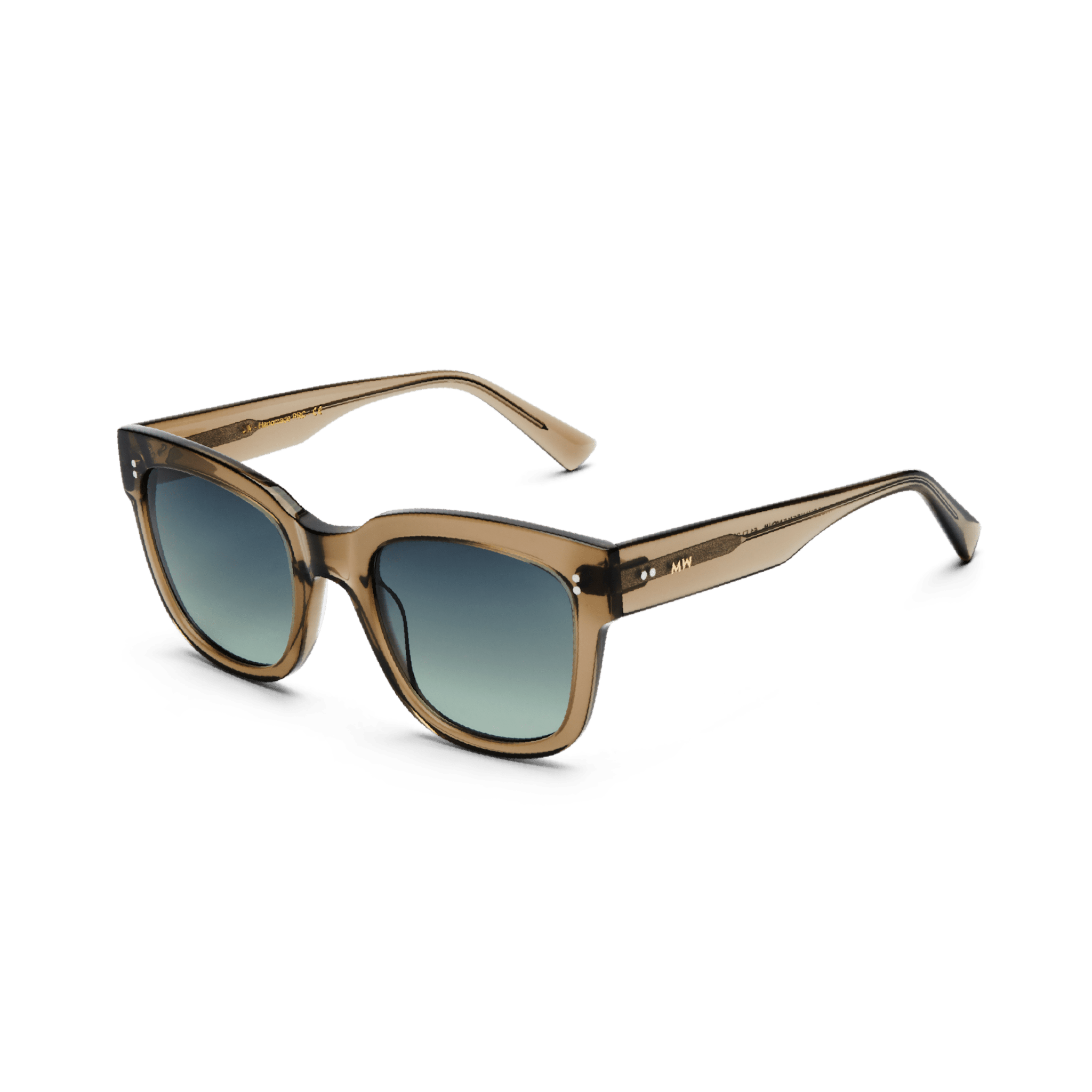 LIV Oversized Bottle Green Sunglasses by Messy Weekend - PUNCH Watch & Eyewear - MESSY WEEKEND