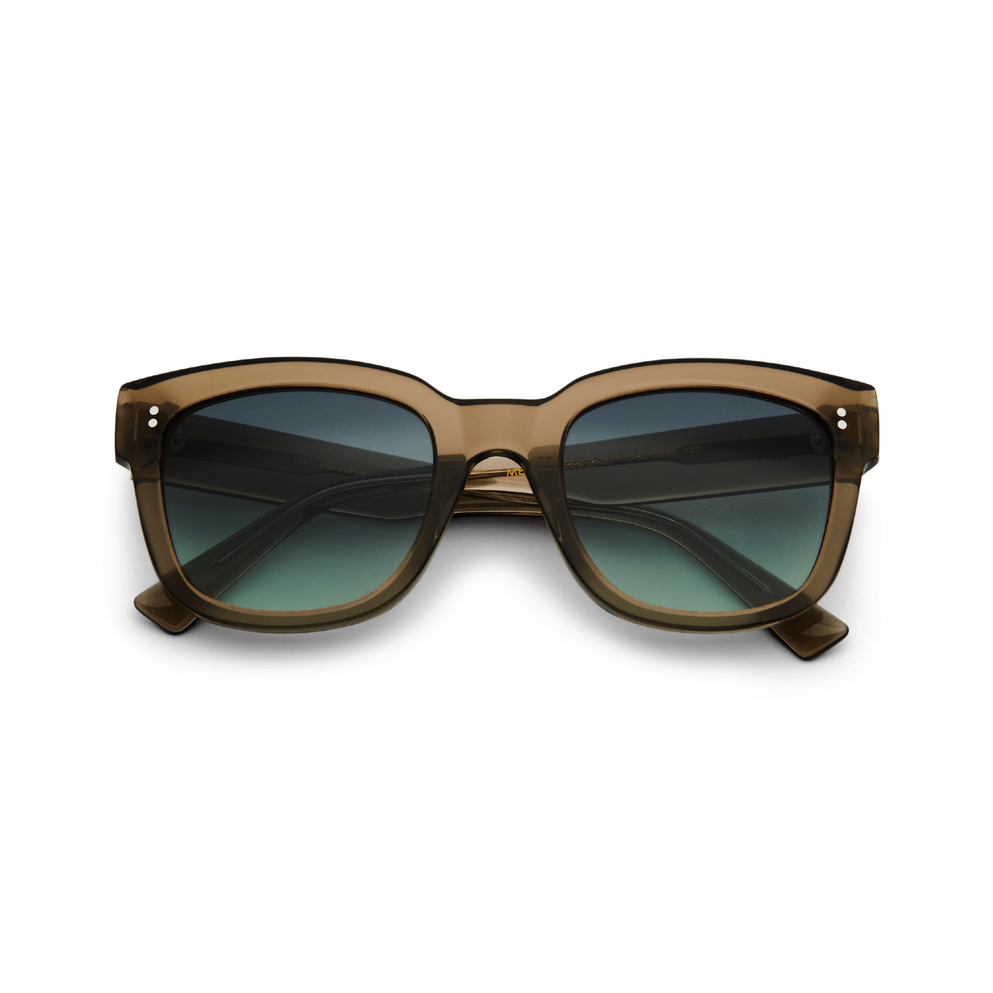 LIV Oversized Bottle Green Sunglasses by Messy Weekend - PUNCH Watch & Eyewear - MESSY WEEKEND
