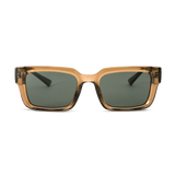 Messy Weekend Louie Rectangular Sunglasses - Bottle Green