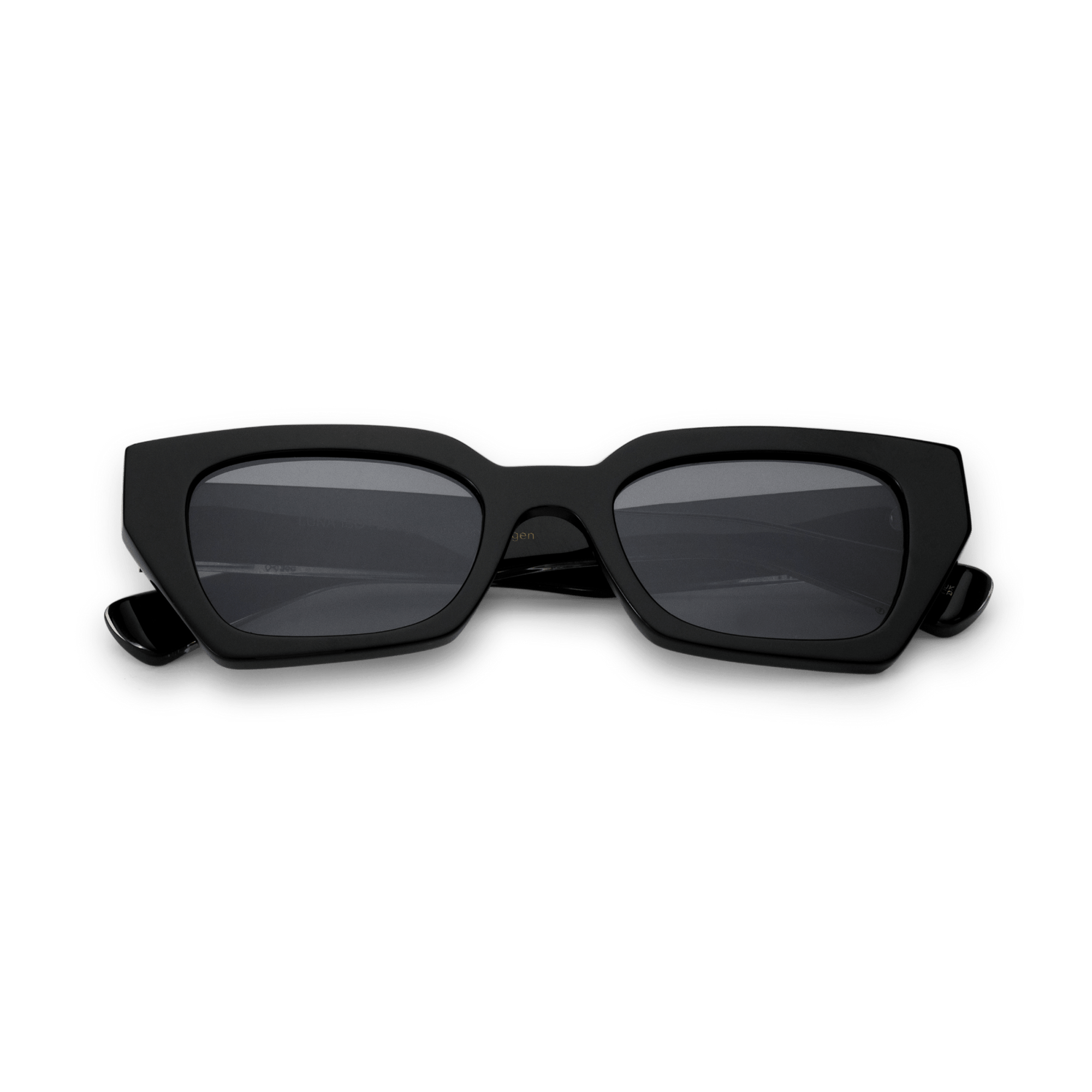 LUNA Bold Square Black Sunglasses by Messy Weekend - PUNCH Watch & Eyewear - MESSY WEEKEND