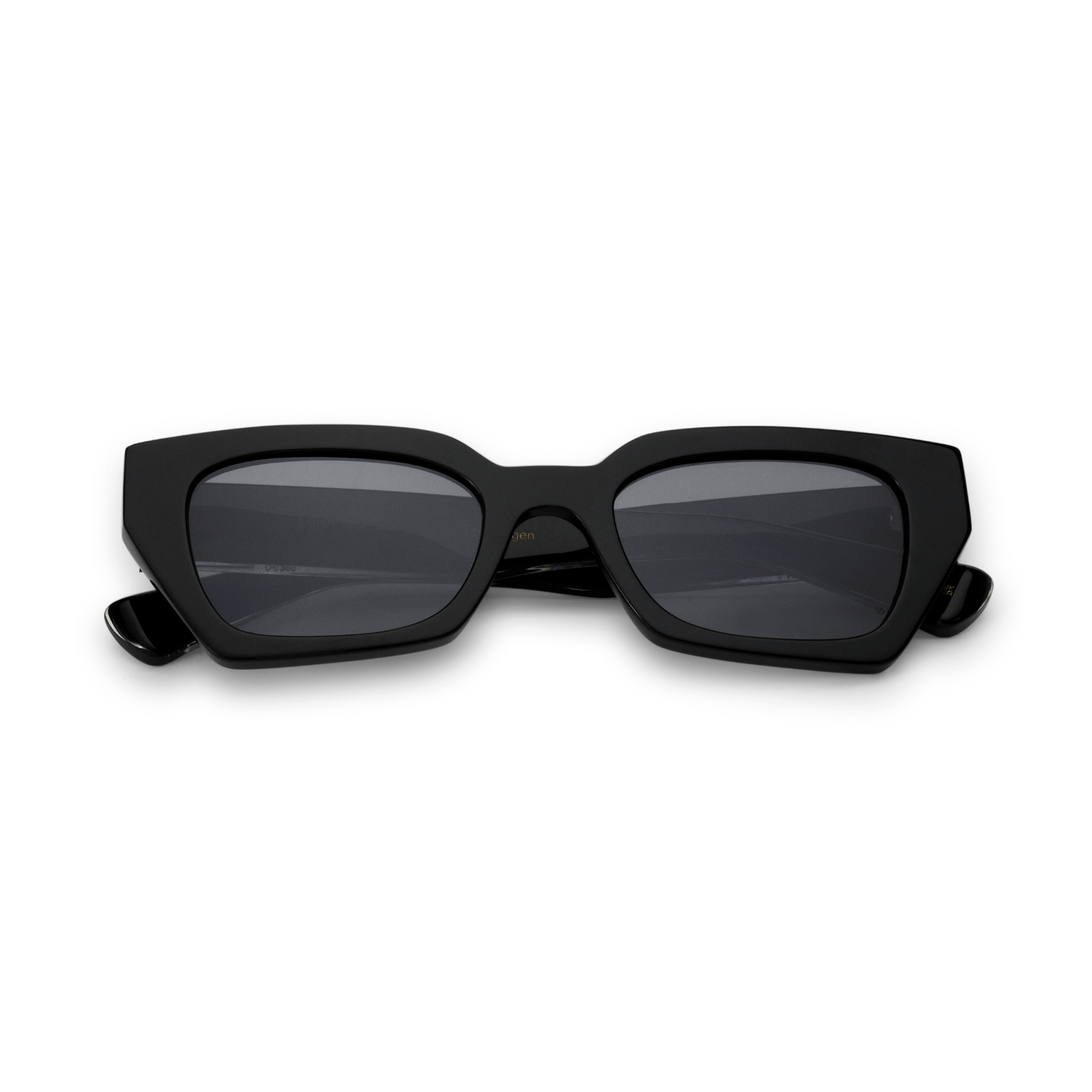 LUNA Bold Square Black Sunglasses by Messy Weekend - PUNCH Watch & Eyewear - MESSY WEEKEND