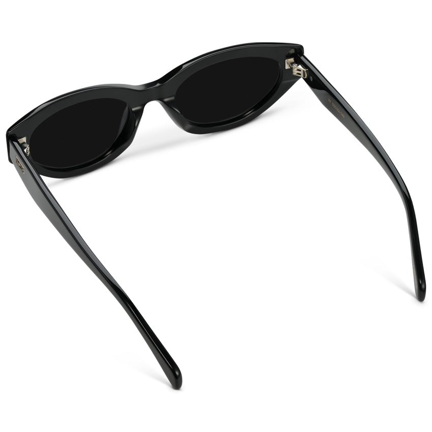 LORETTA Women's Cat - Eye Sunglasses Retro Thick Frame in Black by WMP Eyewear - PUNCH Watch & Eyewear - WMP Eyewear