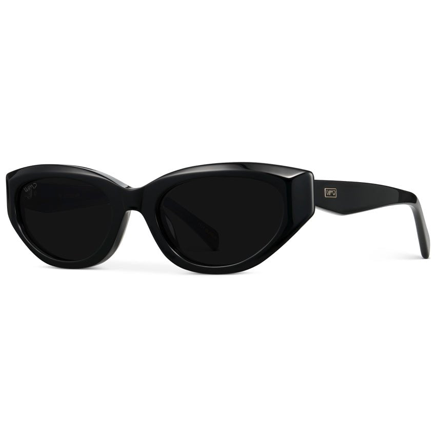 LORETTA Women's Cat - Eye Sunglasses Retro Thick Frame in Black by WMP Eyewear - PUNCH Watch & Eyewear - WMP Eyewear