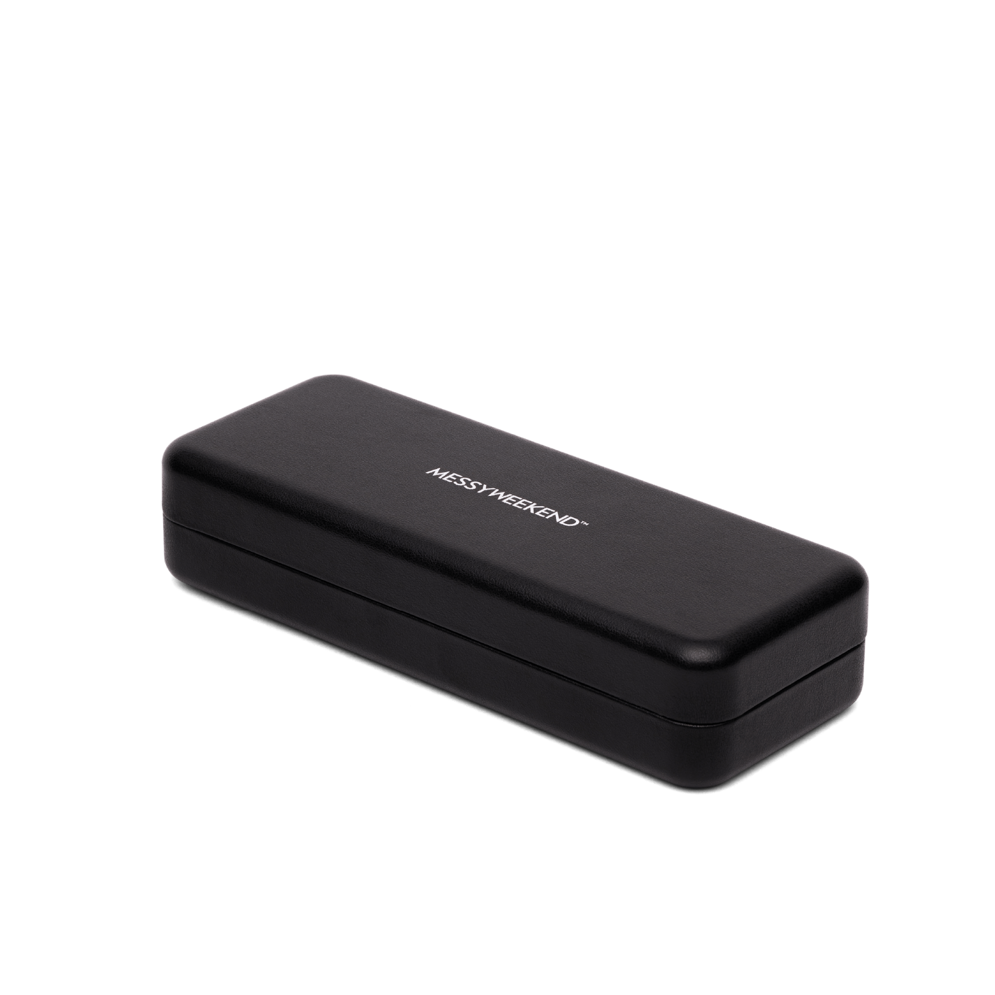 MESSY WEEKEND Black Hard Box Sunglasses Case - PUNCH Watch & Eyewear - MESSY WEEKEND