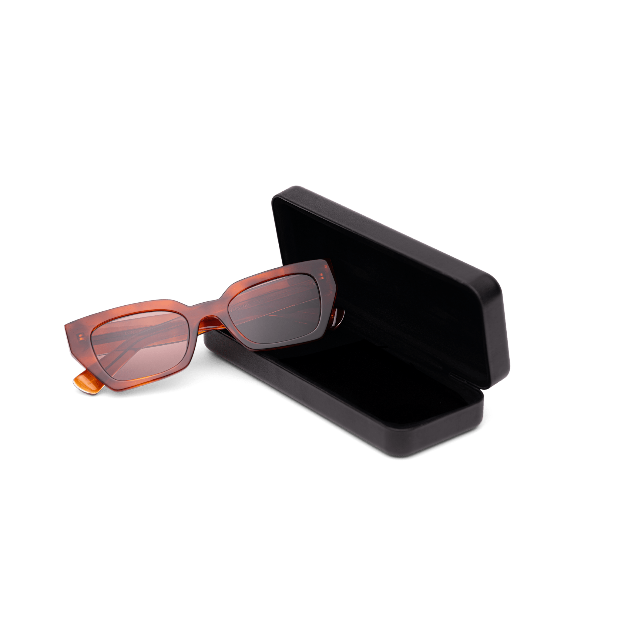 MESSY WEEKEND Black Hard Box Sunglasses Case - PUNCH Watch & Eyewear - MESSY WEEKEND