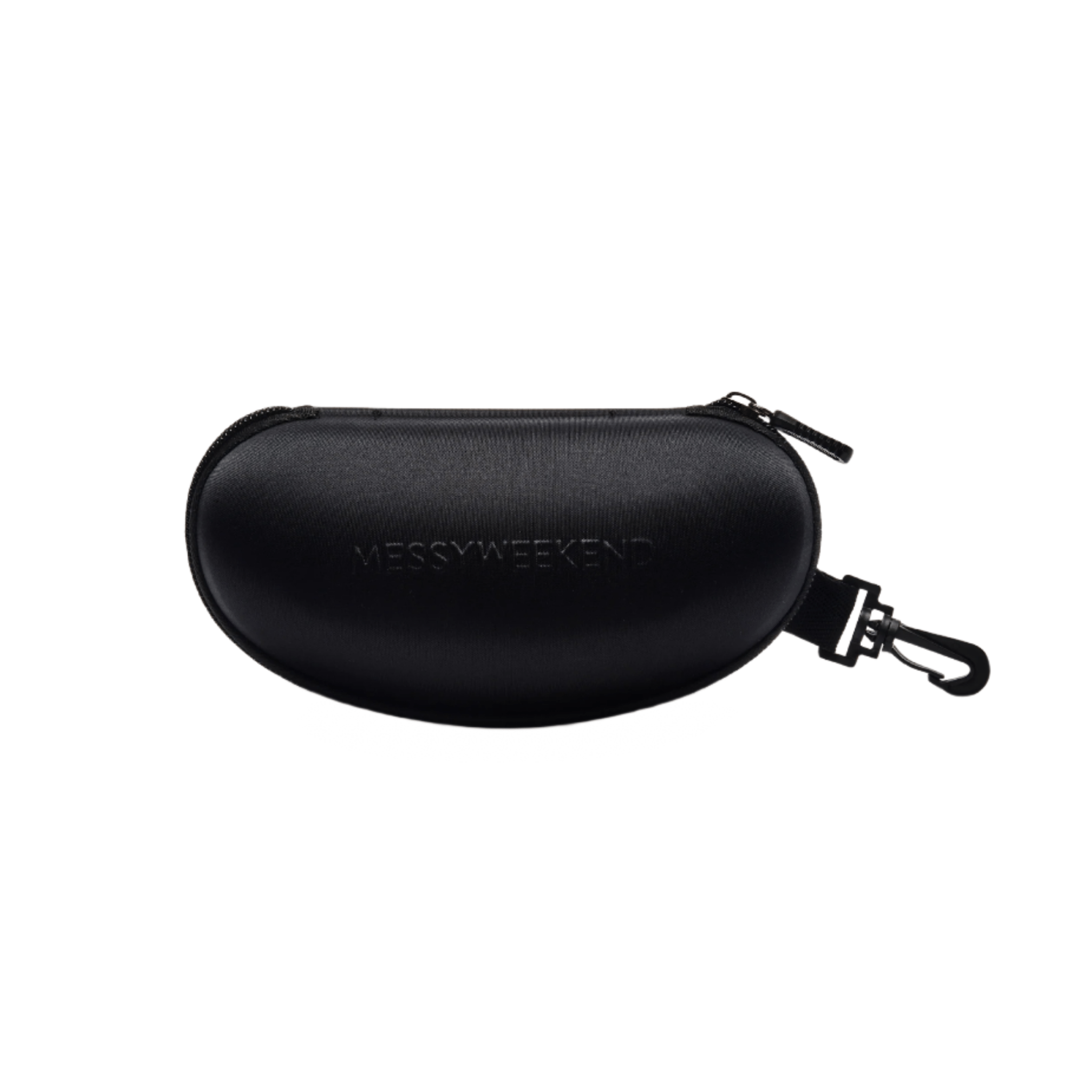 MESSY WEEKEND Large Black Hard Sunglasses Case - PUNCH Watch & Eyewear - MESSY WEEKEND