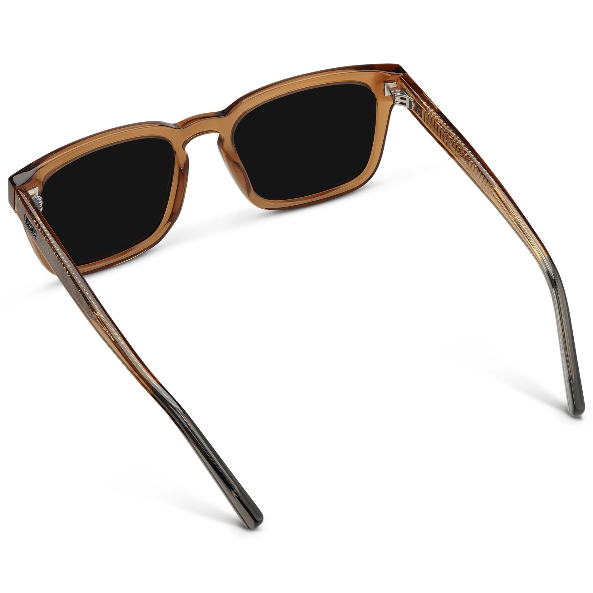 MAVERICK Men's Square Sunglasses in Crystal Brown by WMP Eyewear - PUNCH Watch & Eyewear - WMP Eyewear
