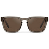 MAVERICK Men's Square Sunglasses in Crystal Gunmetal by WMP Eyewear