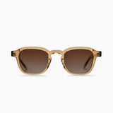 Square Polarised Sunglasses - TrueVivid Neva l Crystal Brown