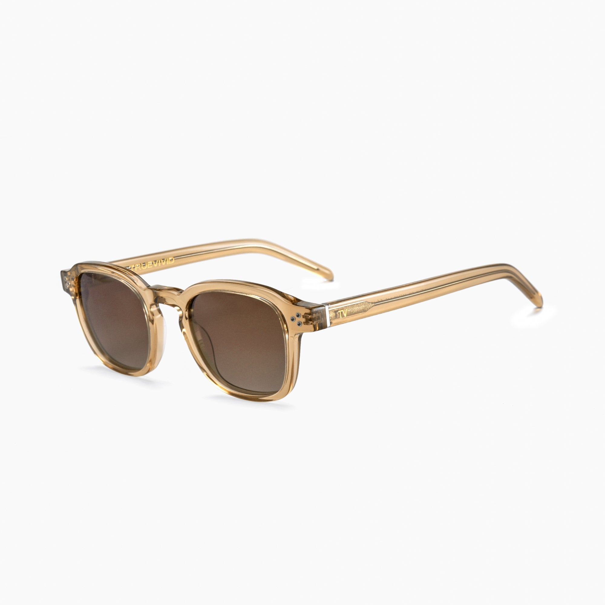 NEVA Polarised Sunglasses, Unisex, Crystal Brown, Brown Gradient by TrueVivid - PUNCH Watch & Eyewear - TRUEVIVID