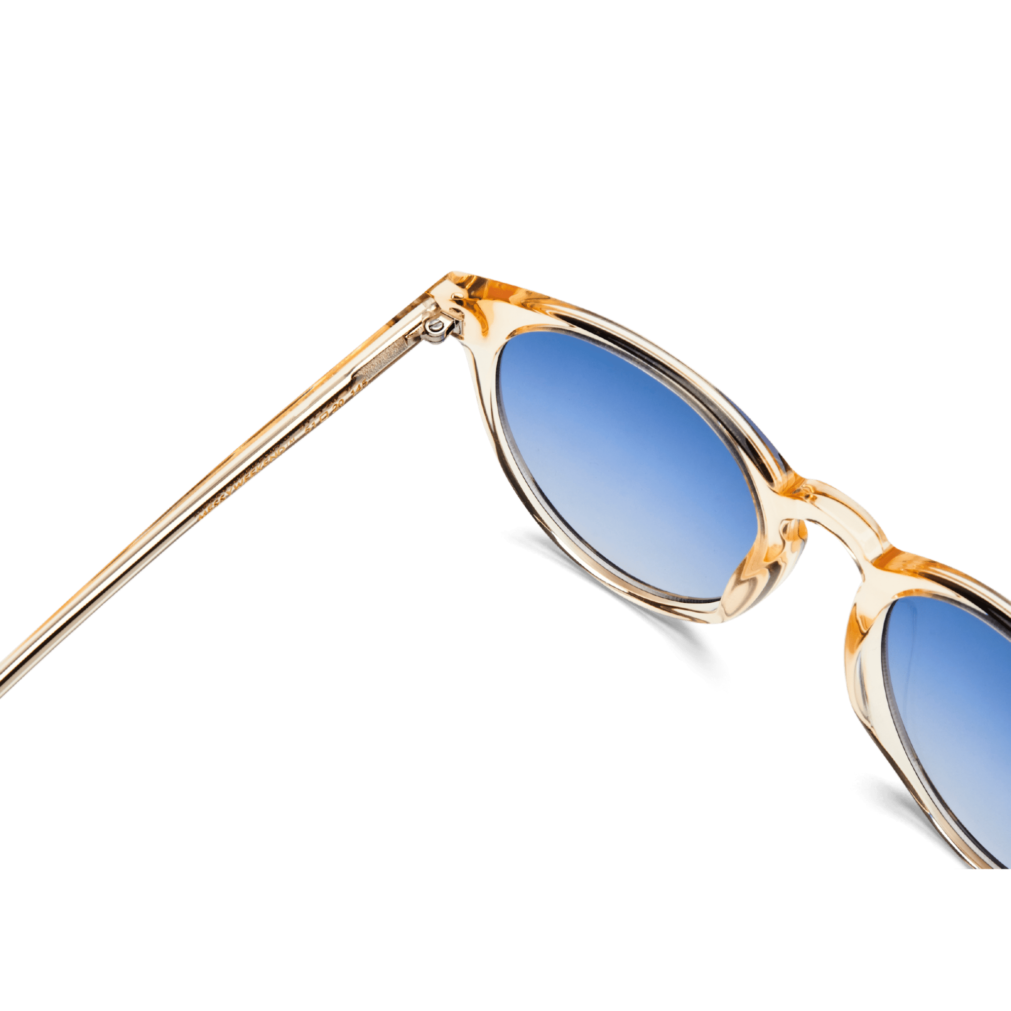 NEW DEPP Champagne Blue Sunglasses by Messy Weekend - PUNCH Watch & Eyewear - MESSY WEEKEND
